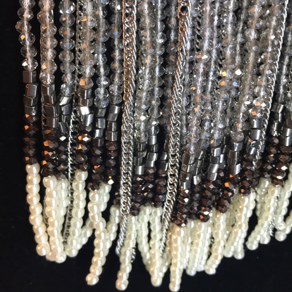 Chico’s necklace, Old Stock. Beads, adjustable, silver tone - Picture 2 of 5